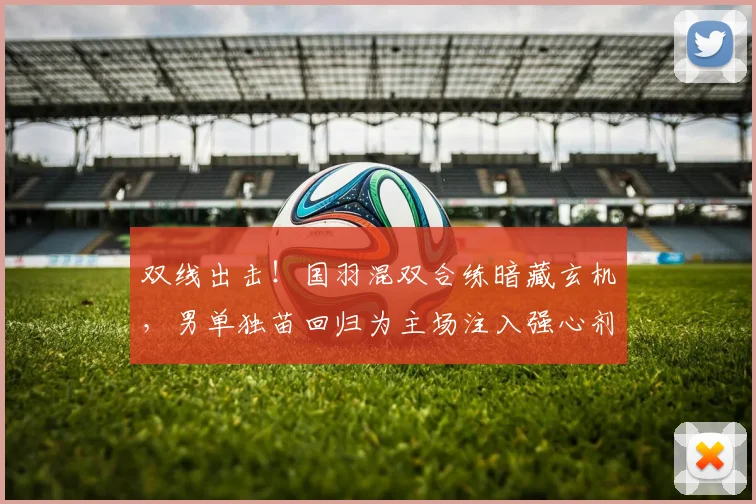 双线出击！国羽混双合练暗藏玄机，男单独苗回归为主场注入强心剂